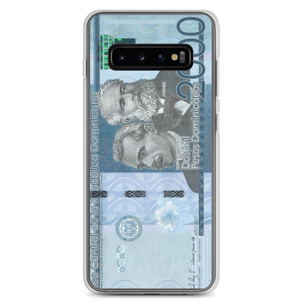 2000 Dominican Pesos Samsung Case  - 2020 - DominicanGirlfriend.com - Frases Dominicanas - República Dominicana Lifestyle Graphic T-Shirts Streetwear & Accessories - New York - Bronx - Washington Heights - Miami - Florida - Boca Chica - USA - Dominican Clothing