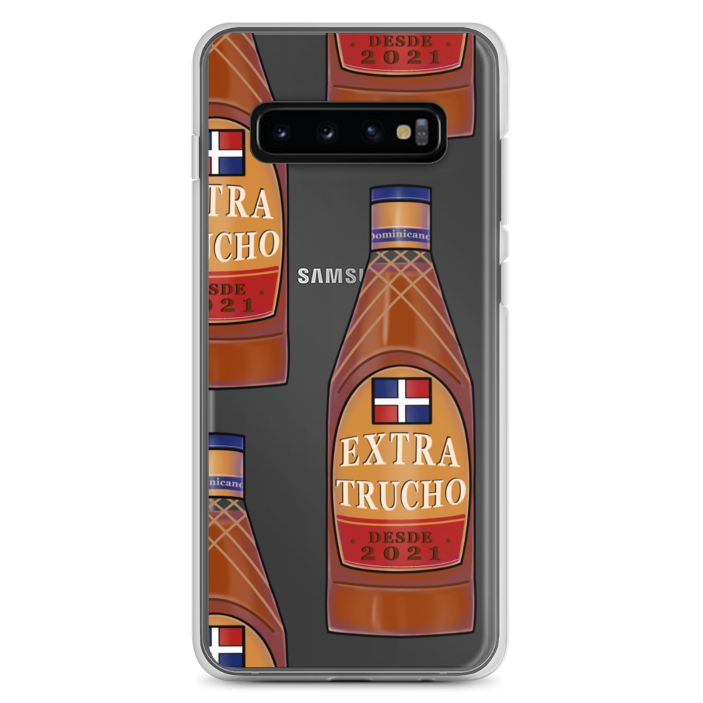 Extra Trucho Dominican Rum Samsung Case  - 2020 - DominicanGirlfriend.com - Frases Dominicanas - República Dominicana Lifestyle Graphic T-Shirts Streetwear & Accessories - New York - Bronx - Washington Heights - Miami - Florida - Boca Chica - USA - Dominican Clothing