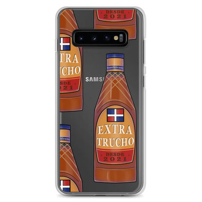 Extra Trucho Dominican Rum Samsung Case  - 2020 - DominicanGirlfriend.com - Frases Dominicanas - República Dominicana Lifestyle Graphic T-Shirts Streetwear & Accessories - New York - Bronx - Washington Heights - Miami - Florida - Boca Chica - USA - Dominican Clothing