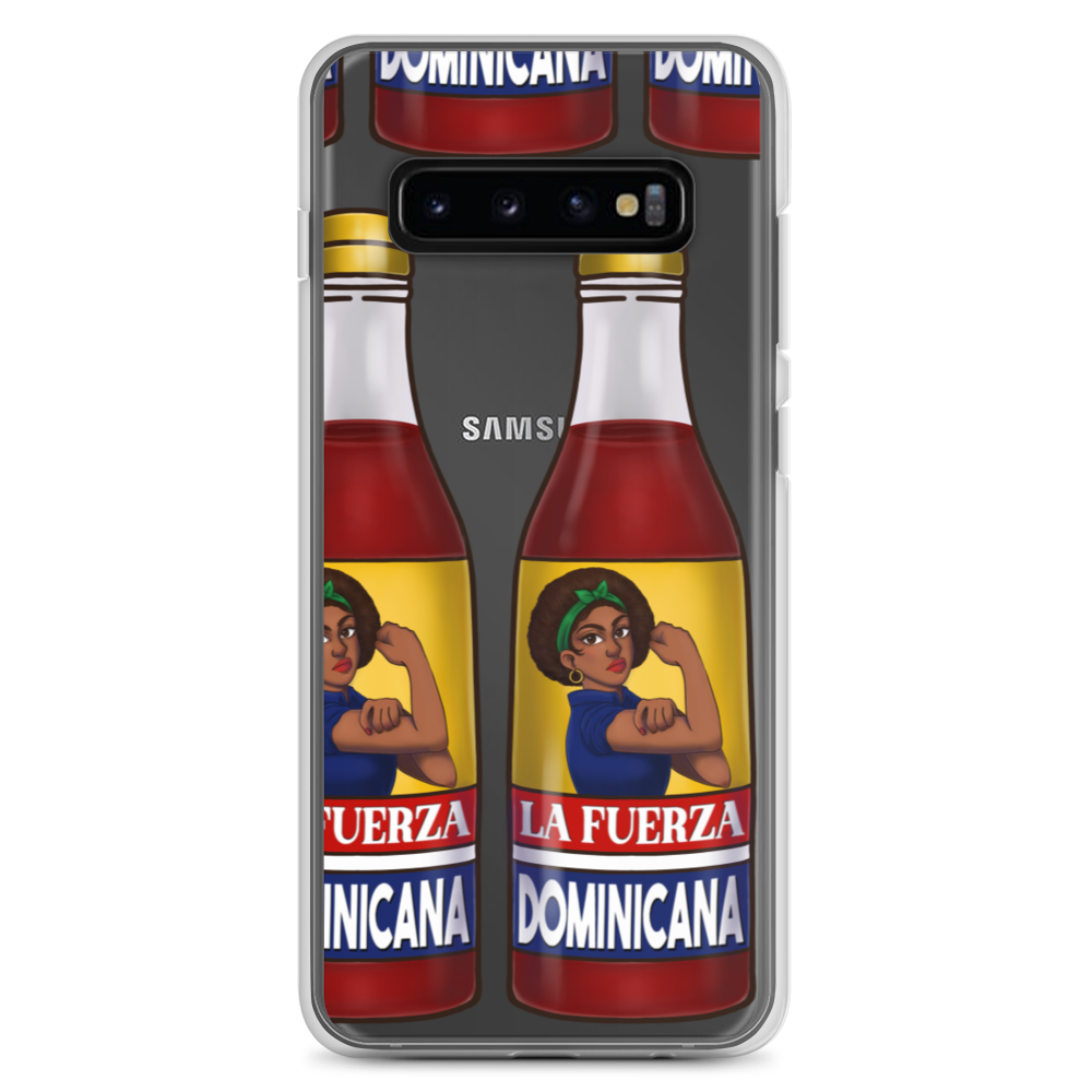 La Fuerza Dominicana Samsung Case  - 2020 - DominicanGirlfriend.com - Frases Dominicanas - República Dominicana Lifestyle Graphic T-Shirts Streetwear & Accessories - New York - Bronx - Washington Heights - Miami - Florida - Boca Chica - USA - Dominican Clothing