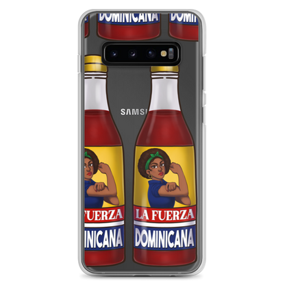 La Fuerza Dominicana Samsung Case  - 2020 - DominicanGirlfriend.com - Frases Dominicanas - República Dominicana Lifestyle Graphic T-Shirts Streetwear & Accessories - New York - Bronx - Washington Heights - Miami - Florida - Boca Chica - USA - Dominican Clothing