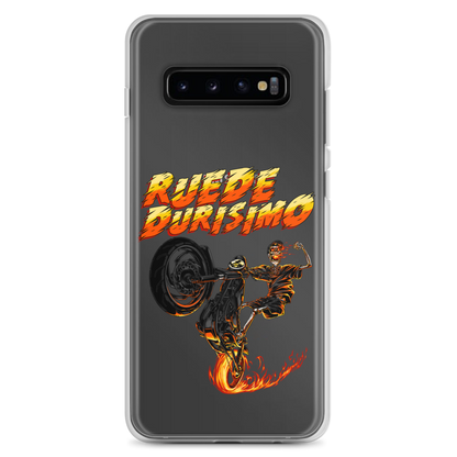Ruede Durisimo Samsung Case  - 2020 - DominicanGirlfriend.com - Frases Dominicanas - República Dominicana Lifestyle Graphic T-Shirts Streetwear & Accessories - New York - Bronx - Washington Heights - Miami - Florida - Boca Chica - USA - Dominican Clothing