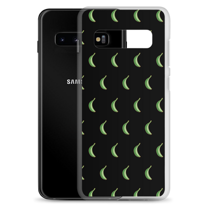 Platano All-Over Samsung Case (Black)  - 2020 - DominicanGirlfriend.com - Frases Dominicanas - República Dominicana Lifestyle Graphic T-Shirts Streetwear & Accessories - New York - Bronx - Washington Heights - Miami - Florida - Boca Chica - USA - Dominican Clothing