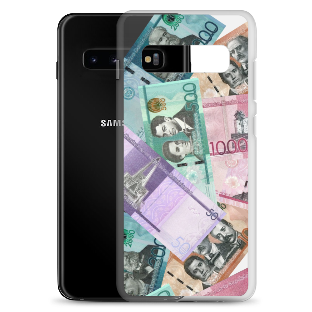 Dominican Pesos Samsung Case  - 2020 - DominicanGirlfriend.com - Frases Dominicanas - República Dominicana Lifestyle Graphic T-Shirts Streetwear & Accessories - New York - Bronx - Washington Heights - Miami - Florida - Boca Chica - USA - Dominican Clothing