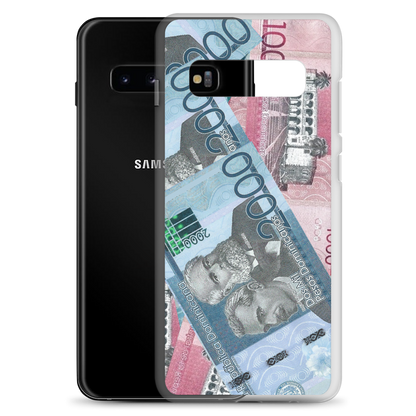 1000 y 2000 Dominican Pesos Samsung Case  - 2020 - DominicanGirlfriend.com - Frases Dominicanas - República Dominicana Lifestyle Graphic T-Shirts Streetwear & Accessories - New York - Bronx - Washington Heights - Miami - Florida - Boca Chica - USA - Dominican Clothing