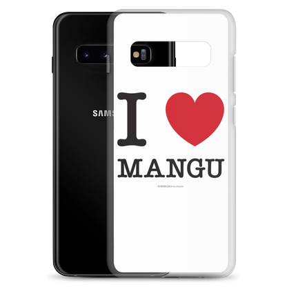 I Love Mangu Samsung Case  - 2020 - DominicanGirlfriend.com - Frases Dominicanas - República Dominicana Lifestyle Graphic T-Shirts Streetwear & Accessories - New York - Bronx - Washington Heights - Miami - Florida - Boca Chica - USA - Dominican Clothing
