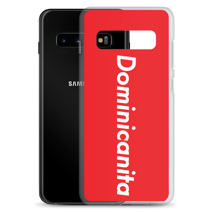 Dominicanita Samsung Case  - 2020 - DominicanGirlfriend.com - Frases Dominicanas - República Dominicana Lifestyle Graphic T-Shirts Streetwear & Accessories - New York - Bronx - Washington Heights - Miami - Florida - Boca Chica - USA - Dominican Clothing
