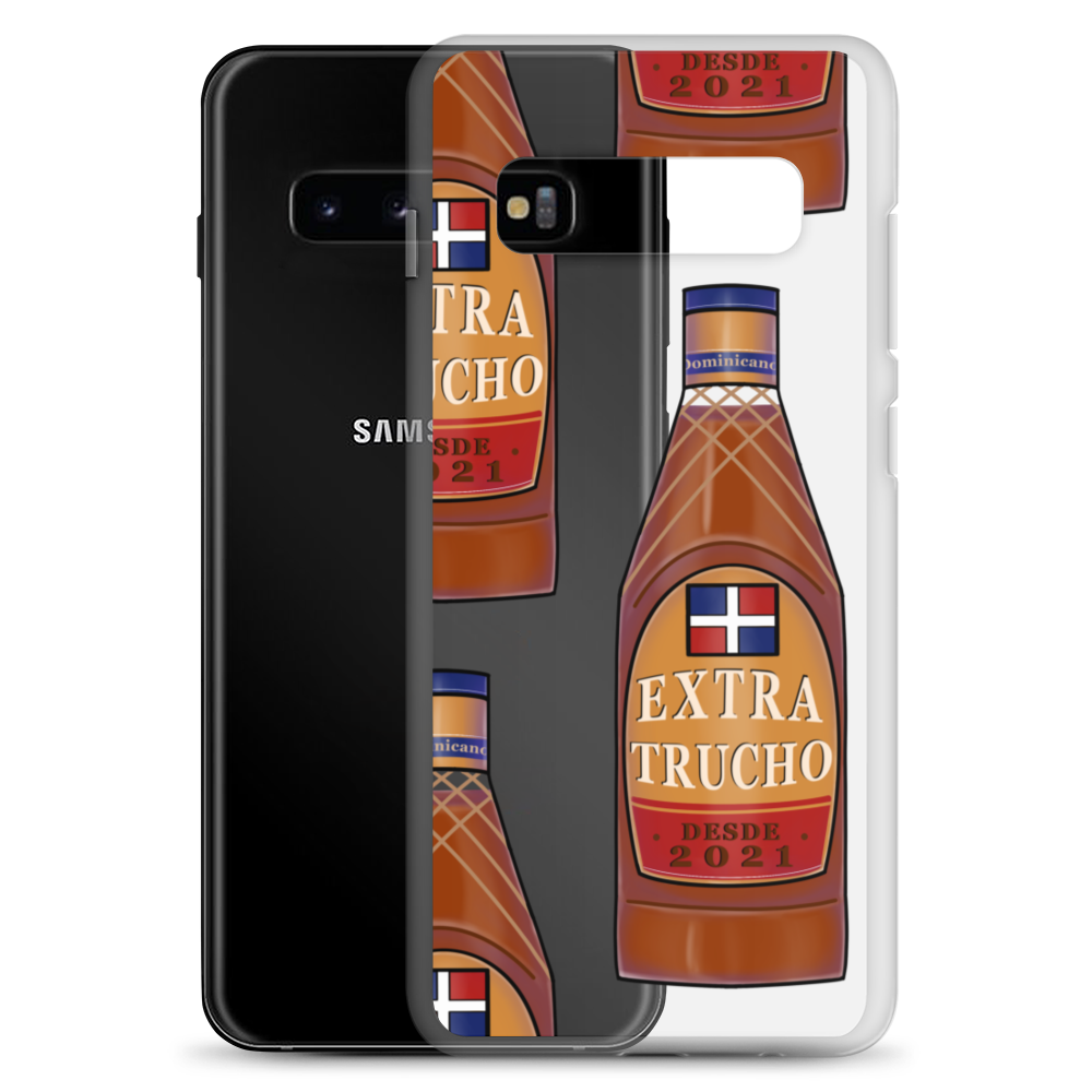 Extra Trucho Dominican Rum Samsung Case  - 2020 - DominicanGirlfriend.com - Frases Dominicanas - República Dominicana Lifestyle Graphic T-Shirts Streetwear & Accessories - New York - Bronx - Washington Heights - Miami - Florida - Boca Chica - USA - Dominican Clothing