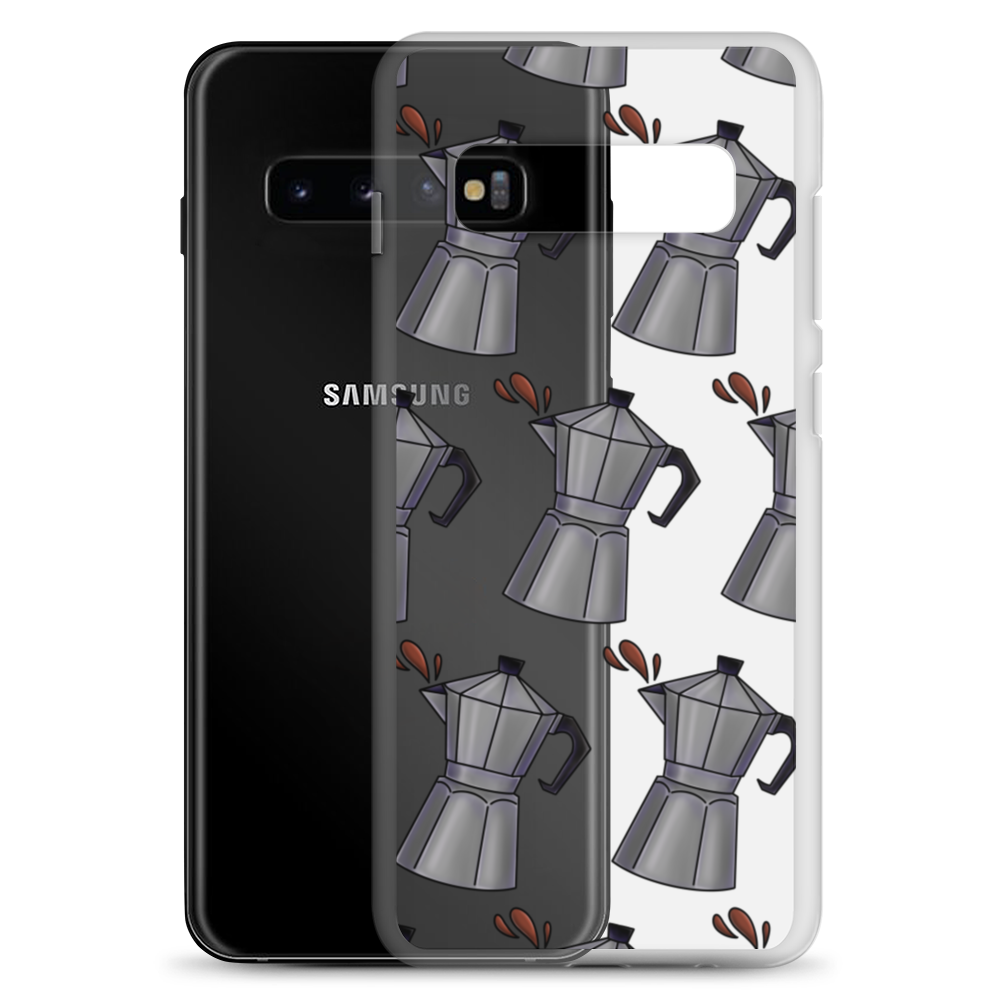 Cafetera Samsung Case  - 2020 - DominicanGirlfriend.com - Frases Dominicanas - República Dominicana Lifestyle Graphic T-Shirts Streetwear & Accessories - New York - Bronx - Washington Heights - Miami - Florida - Boca Chica - USA - Dominican Clothing