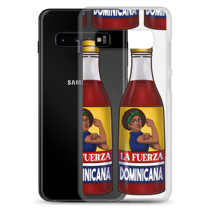 La Fuerza Dominicana Samsung Case  - 2020 - DominicanGirlfriend.com - Frases Dominicanas - República Dominicana Lifestyle Graphic T-Shirts Streetwear & Accessories - New York - Bronx - Washington Heights - Miami - Florida - Boca Chica - USA - Dominican Clothing