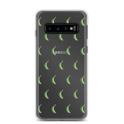 Platano All-Over Samsung Case (Transparent)  - 2020 - DominicanGirlfriend.com - Frases Dominicanas - República Dominicana Lifestyle Graphic T-Shirts Streetwear & Accessories - New York - Bronx - Washington Heights - Miami - Florida - Boca Chica - USA - Dominican Clothing