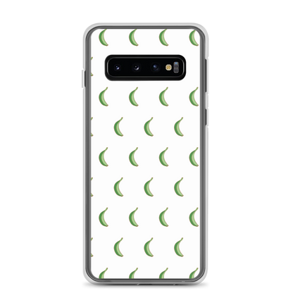 Platano All-Over Samsung Case (White)  - 2020 - DominicanGirlfriend.com - Frases Dominicanas - República Dominicana Lifestyle Graphic T-Shirts Streetwear & Accessories - New York - Bronx - Washington Heights - Miami - Florida - Boca Chica - USA - Dominican Clothing
