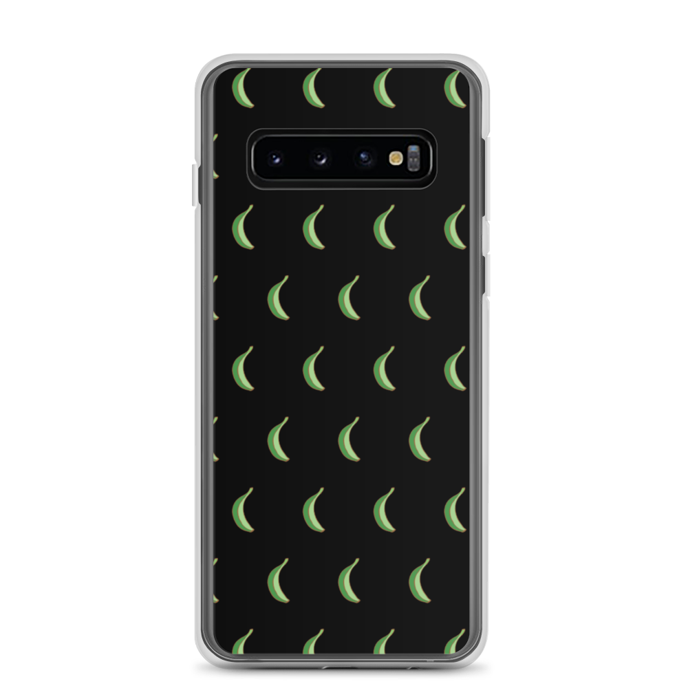 Platano All-Over Samsung Case (Black)  - 2020 - DominicanGirlfriend.com - Frases Dominicanas - República Dominicana Lifestyle Graphic T-Shirts Streetwear & Accessories - New York - Bronx - Washington Heights - Miami - Florida - Boca Chica - USA - Dominican Clothing