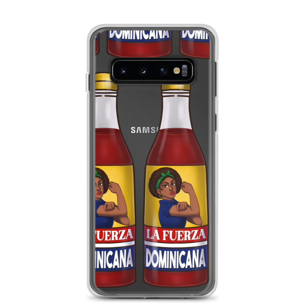 La Fuerza Dominicana Samsung Case  - 2020 - DominicanGirlfriend.com - Frases Dominicanas - República Dominicana Lifestyle Graphic T-Shirts Streetwear & Accessories - New York - Bronx - Washington Heights - Miami - Florida - Boca Chica - USA - Dominican Clothing