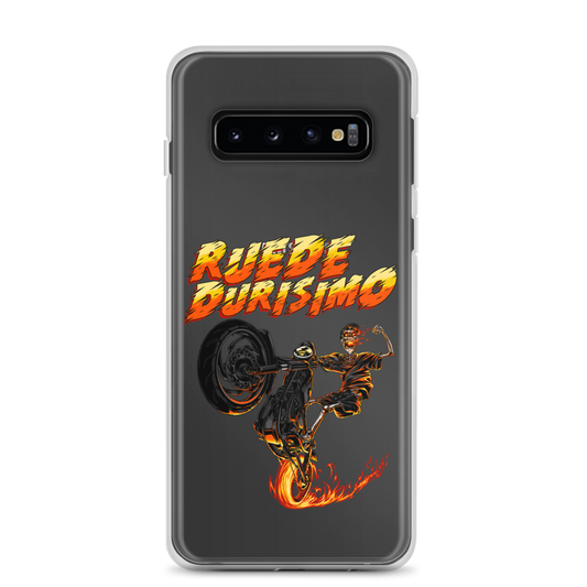 Ruede Durisimo Samsung Case  - 2020 - DominicanGirlfriend.com - Frases Dominicanas - República Dominicana Lifestyle Graphic T-Shirts Streetwear & Accessories - New York - Bronx - Washington Heights - Miami - Florida - Boca Chica - USA - Dominican Clothing
