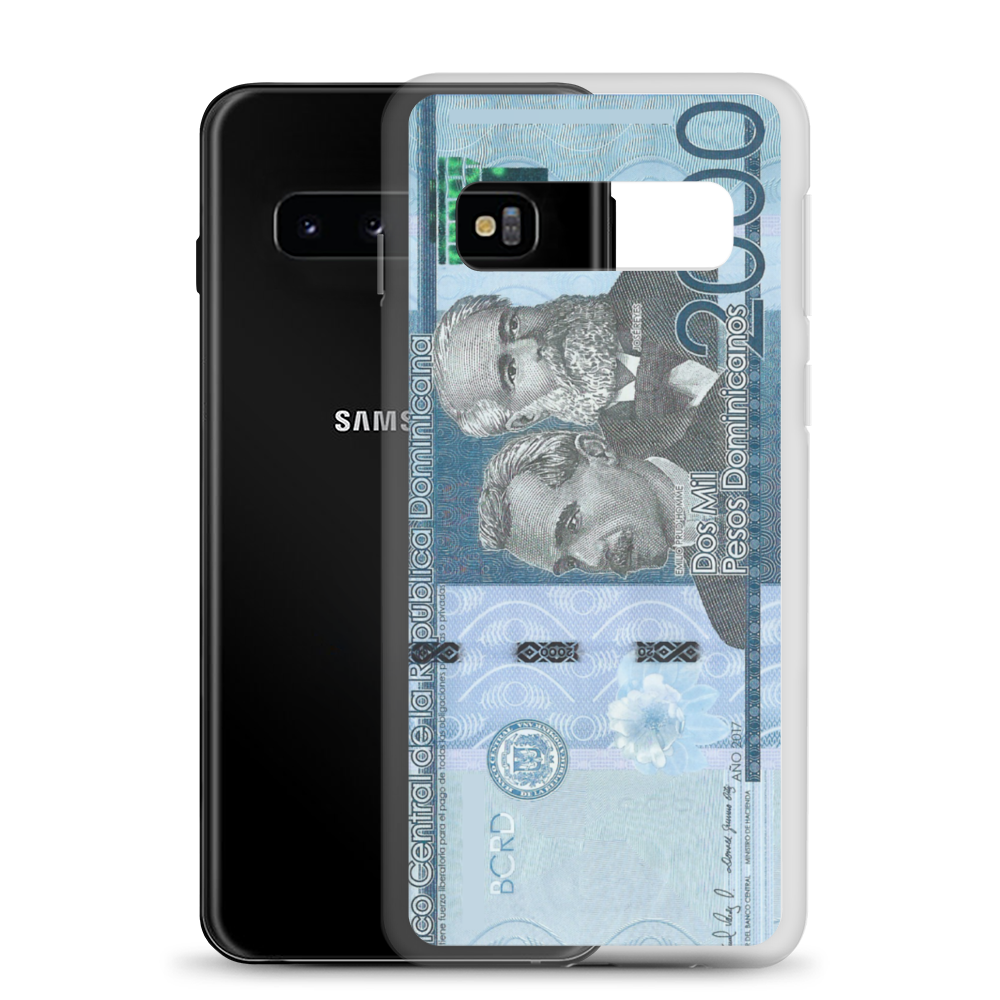 2000 Dominican Pesos Samsung Case  - 2020 - DominicanGirlfriend.com - Frases Dominicanas - República Dominicana Lifestyle Graphic T-Shirts Streetwear & Accessories - New York - Bronx - Washington Heights - Miami - Florida - Boca Chica - USA - Dominican Clothing