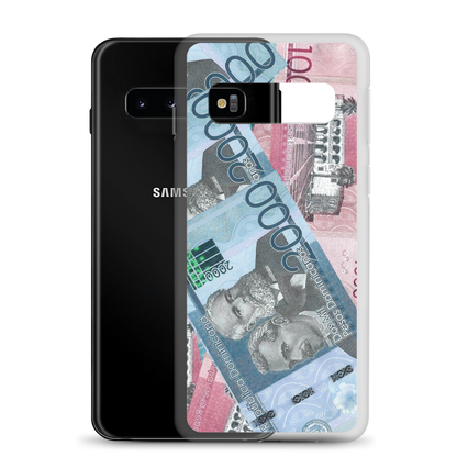 1000 y 2000 Dominican Pesos Samsung Case  - 2020 - DominicanGirlfriend.com - Frases Dominicanas - República Dominicana Lifestyle Graphic T-Shirts Streetwear & Accessories - New York - Bronx - Washington Heights - Miami - Florida - Boca Chica - USA - Dominican Clothing