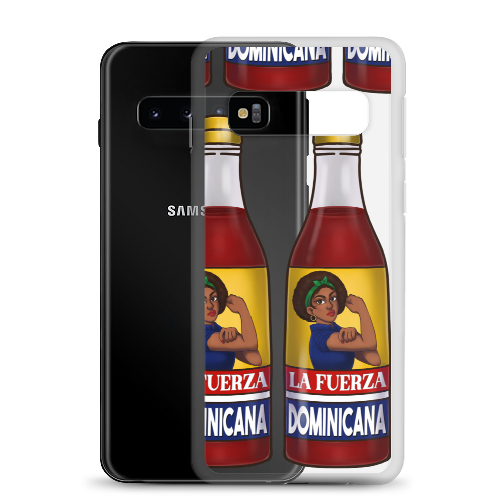 La Fuerza Dominicana Samsung Case  - 2020 - DominicanGirlfriend.com - Frases Dominicanas - República Dominicana Lifestyle Graphic T-Shirts Streetwear & Accessories - New York - Bronx - Washington Heights - Miami - Florida - Boca Chica - USA - Dominican Clothing