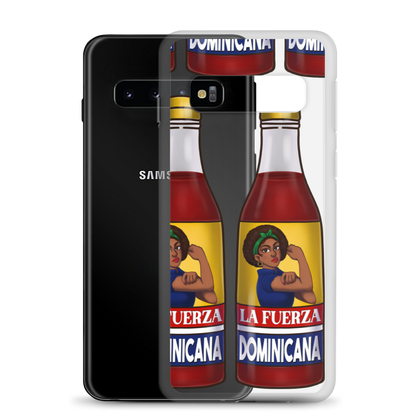 La Fuerza Dominicana Samsung Case  - 2020 - DominicanGirlfriend.com - Frases Dominicanas - República Dominicana Lifestyle Graphic T-Shirts Streetwear & Accessories - New York - Bronx - Washington Heights - Miami - Florida - Boca Chica - USA - Dominican Clothing