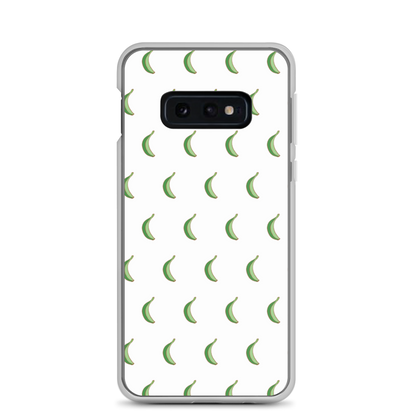 Platano All-Over Samsung Case (White)  - 2020 - DominicanGirlfriend.com - Frases Dominicanas - República Dominicana Lifestyle Graphic T-Shirts Streetwear & Accessories - New York - Bronx - Washington Heights - Miami - Florida - Boca Chica - USA - Dominican Clothing