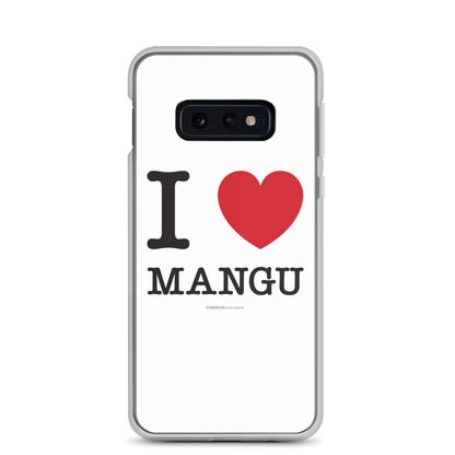 I Love Mangu Samsung Case  - 2020 - DominicanGirlfriend.com - Frases Dominicanas - República Dominicana Lifestyle Graphic T-Shirts Streetwear & Accessories - New York - Bronx - Washington Heights - Miami - Florida - Boca Chica - USA - Dominican Clothing