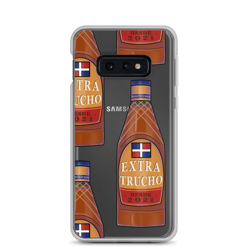 Extra Trucho Dominican Rum Samsung Case  - 2020 - DominicanGirlfriend.com - Frases Dominicanas - República Dominicana Lifestyle Graphic T-Shirts Streetwear & Accessories - New York - Bronx - Washington Heights - Miami - Florida - Boca Chica - USA - Dominican Clothing