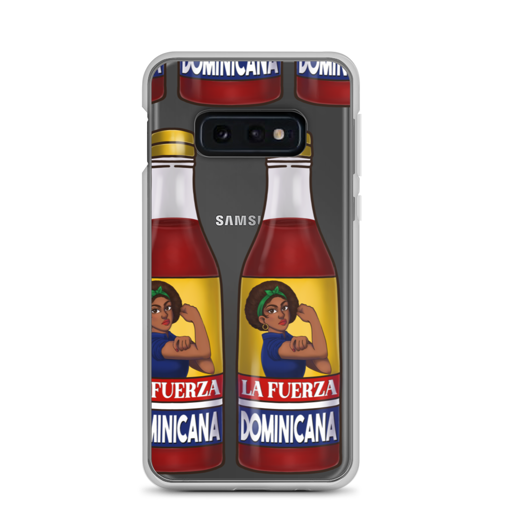 La Fuerza Dominicana Samsung Case  - 2020 - DominicanGirlfriend.com - Frases Dominicanas - República Dominicana Lifestyle Graphic T-Shirts Streetwear & Accessories - New York - Bronx - Washington Heights - Miami - Florida - Boca Chica - USA - Dominican Clothing