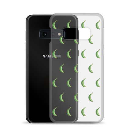 Platano All-Over Samsung Case (Transparent)  - 2020 - DominicanGirlfriend.com - Frases Dominicanas - República Dominicana Lifestyle Graphic T-Shirts Streetwear & Accessories - New York - Bronx - Washington Heights - Miami - Florida - Boca Chica - USA - Dominican Clothing