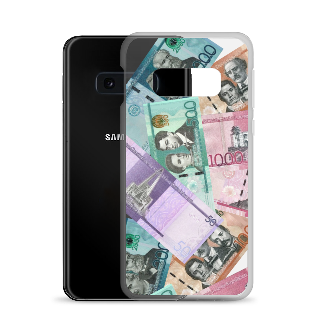 Dominican Pesos Samsung Case  - 2020 - DominicanGirlfriend.com - Frases Dominicanas - República Dominicana Lifestyle Graphic T-Shirts Streetwear & Accessories - New York - Bronx - Washington Heights - Miami - Florida - Boca Chica - USA - Dominican Clothing