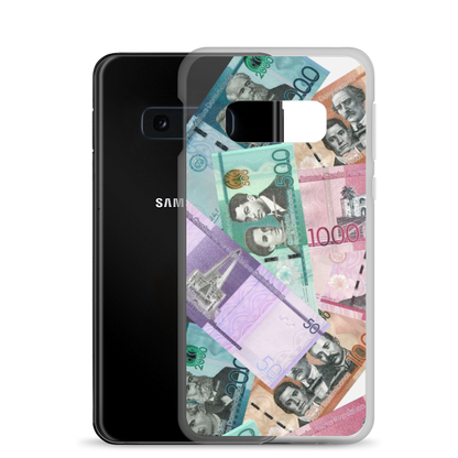 Dominican Pesos Samsung Case  - 2020 - DominicanGirlfriend.com - Frases Dominicanas - República Dominicana Lifestyle Graphic T-Shirts Streetwear & Accessories - New York - Bronx - Washington Heights - Miami - Florida - Boca Chica - USA - Dominican Clothing