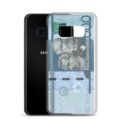 2000 Dominican Pesos Samsung Case  - 2020 - DominicanGirlfriend.com - Frases Dominicanas - República Dominicana Lifestyle Graphic T-Shirts Streetwear & Accessories - New York - Bronx - Washington Heights - Miami - Florida - Boca Chica - USA - Dominican Clothing