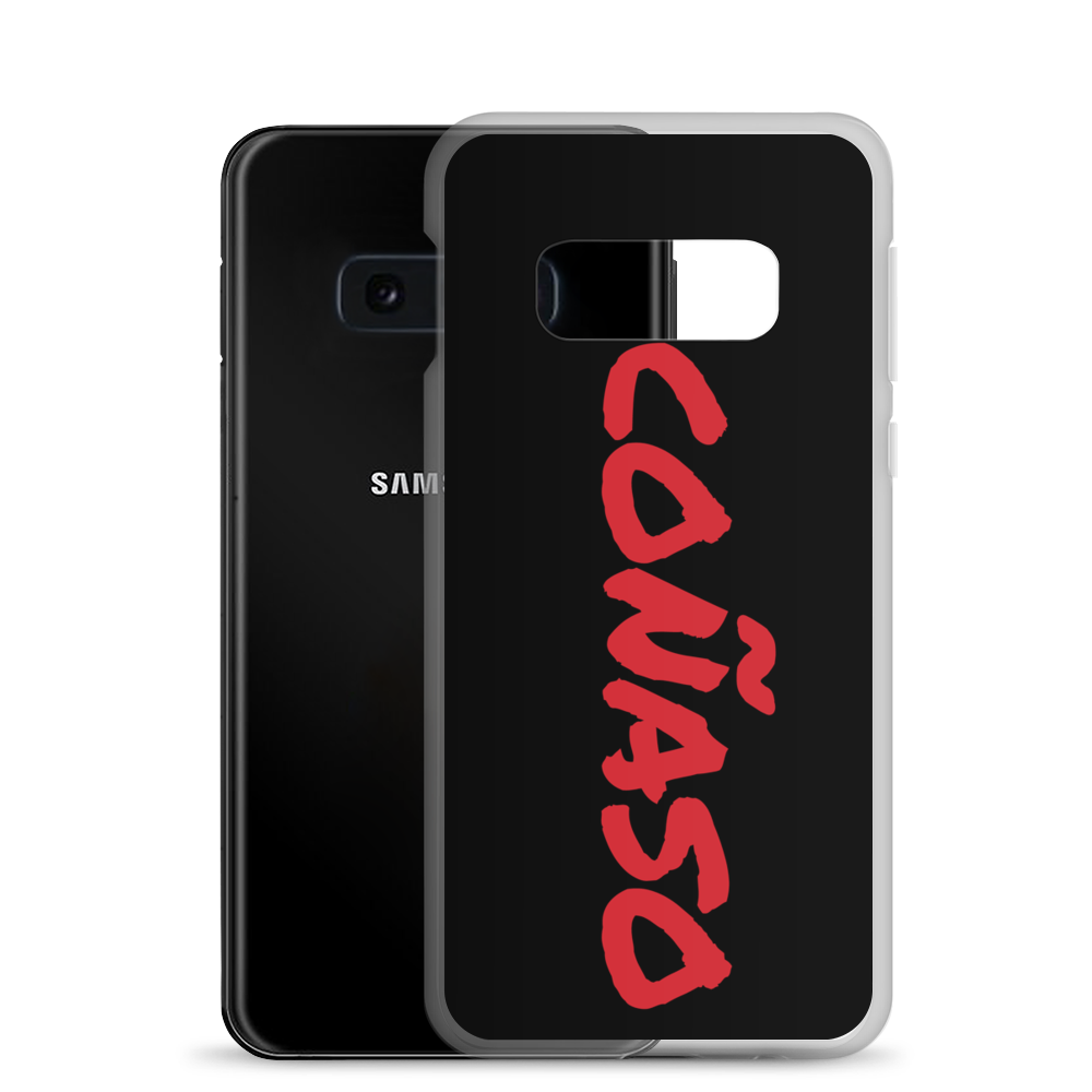 Coñaso Samsung Case  - 2020 - DominicanGirlfriend.com - Frases Dominicanas - República Dominicana Lifestyle Graphic T-Shirts Streetwear & Accessories - New York - Bronx - Washington Heights - Miami - Florida - Boca Chica - USA - Dominican Clothing