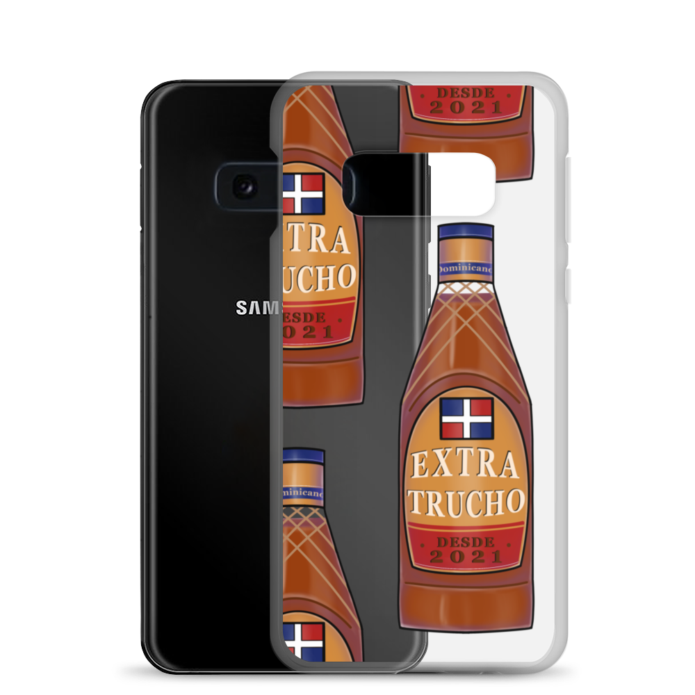 Extra Trucho Dominican Rum Samsung Case  - 2020 - DominicanGirlfriend.com - Frases Dominicanas - República Dominicana Lifestyle Graphic T-Shirts Streetwear & Accessories - New York - Bronx - Washington Heights - Miami - Florida - Boca Chica - USA - Dominican Clothing