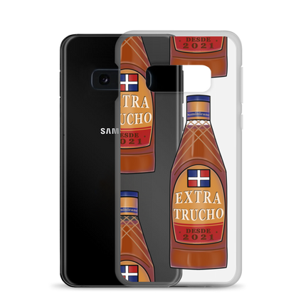 Extra Trucho Dominican Rum Samsung Case  - 2020 - DominicanGirlfriend.com - Frases Dominicanas - República Dominicana Lifestyle Graphic T-Shirts Streetwear & Accessories - New York - Bronx - Washington Heights - Miami - Florida - Boca Chica - USA - Dominican Clothing