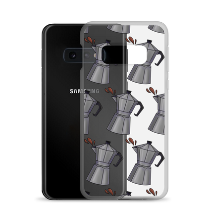 Cafetera Samsung Case  - 2020 - DominicanGirlfriend.com - Frases Dominicanas - República Dominicana Lifestyle Graphic T-Shirts Streetwear & Accessories - New York - Bronx - Washington Heights - Miami - Florida - Boca Chica - USA - Dominican Clothing