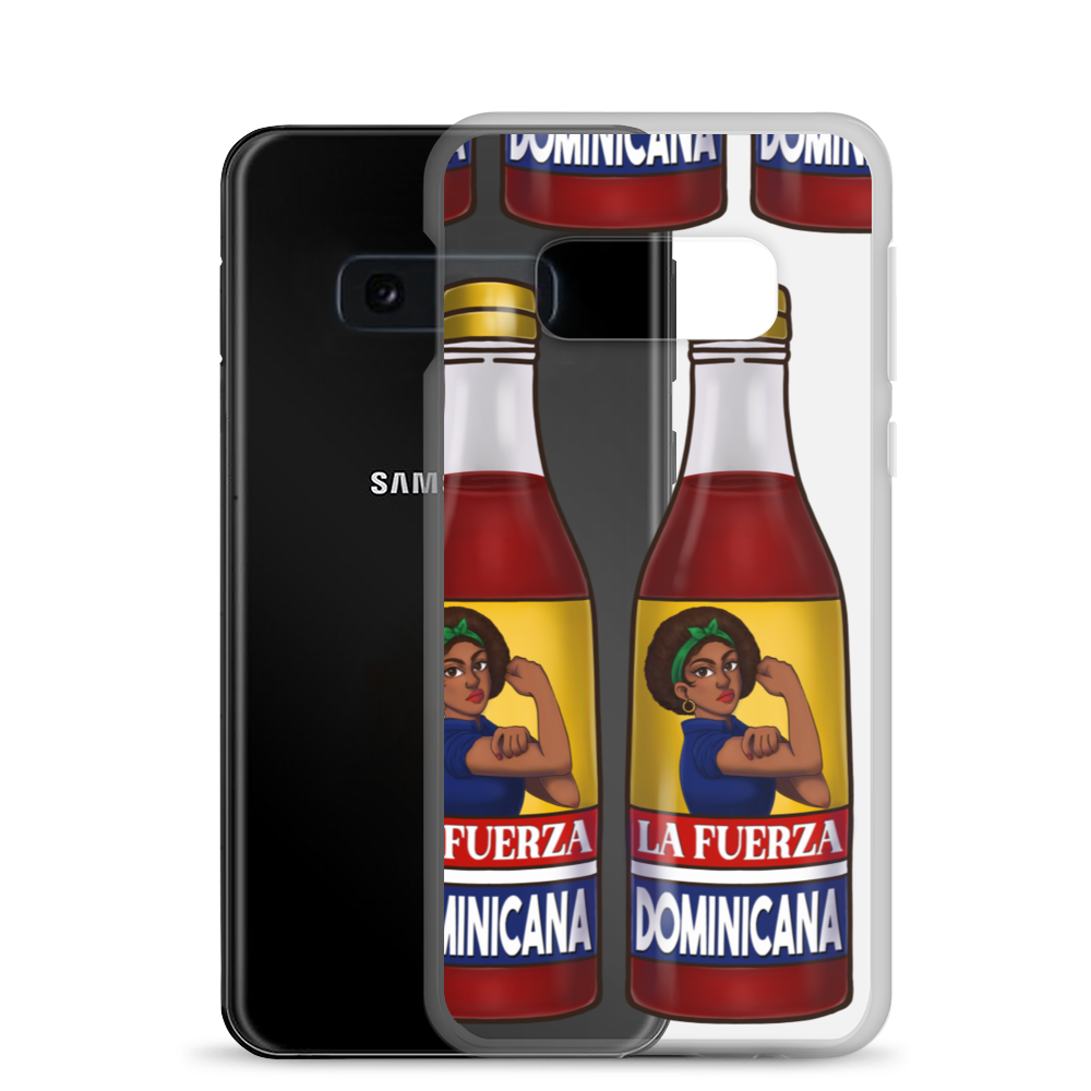 La Fuerza Dominicana Samsung Case  - 2020 - DominicanGirlfriend.com - Frases Dominicanas - República Dominicana Lifestyle Graphic T-Shirts Streetwear & Accessories - New York - Bronx - Washington Heights - Miami - Florida - Boca Chica - USA - Dominican Clothing