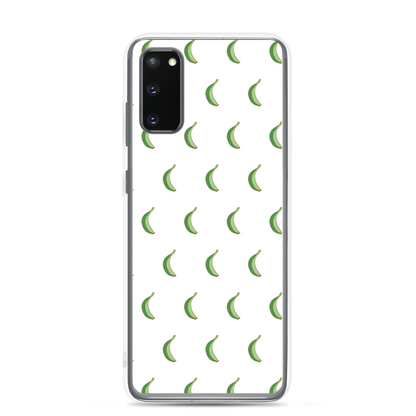 Platano All-Over Samsung Case (White)  - 2020 - DominicanGirlfriend.com - Frases Dominicanas - República Dominicana Lifestyle Graphic T-Shirts Streetwear & Accessories - New York - Bronx - Washington Heights - Miami - Florida - Boca Chica - USA - Dominican Clothing