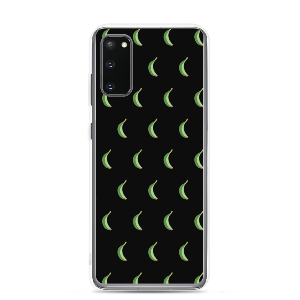 Platano All-Over Samsung Case (Black)  - 2020 - DominicanGirlfriend.com - Frases Dominicanas - República Dominicana Lifestyle Graphic T-Shirts Streetwear & Accessories - New York - Bronx - Washington Heights - Miami - Florida - Boca Chica - USA - Dominican Clothing