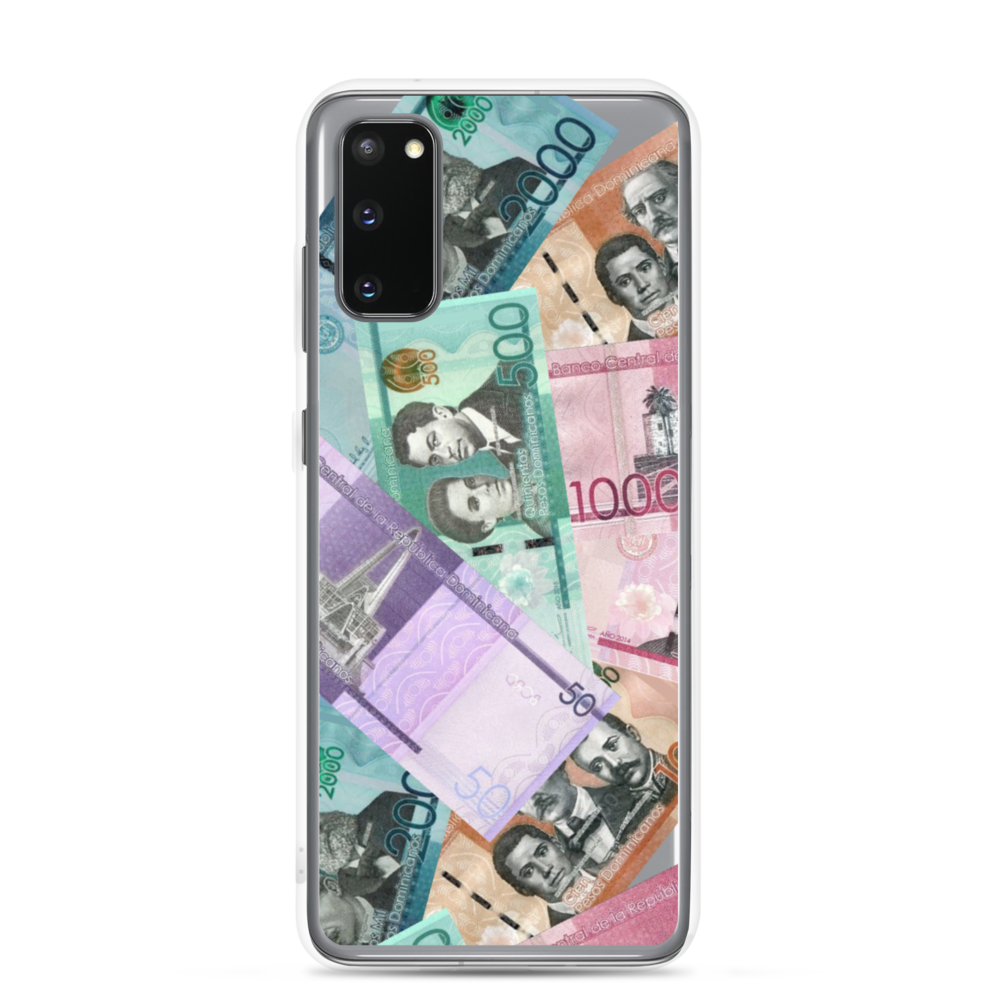 Dominican Pesos Samsung Case  - 2020 - DominicanGirlfriend.com - Frases Dominicanas - República Dominicana Lifestyle Graphic T-Shirts Streetwear & Accessories - New York - Bronx - Washington Heights - Miami - Florida - Boca Chica - USA - Dominican Clothing