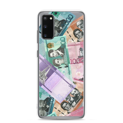 Dominican Pesos Samsung Case  - 2020 - DominicanGirlfriend.com - Frases Dominicanas - República Dominicana Lifestyle Graphic T-Shirts Streetwear & Accessories - New York - Bronx - Washington Heights - Miami - Florida - Boca Chica - USA - Dominican Clothing