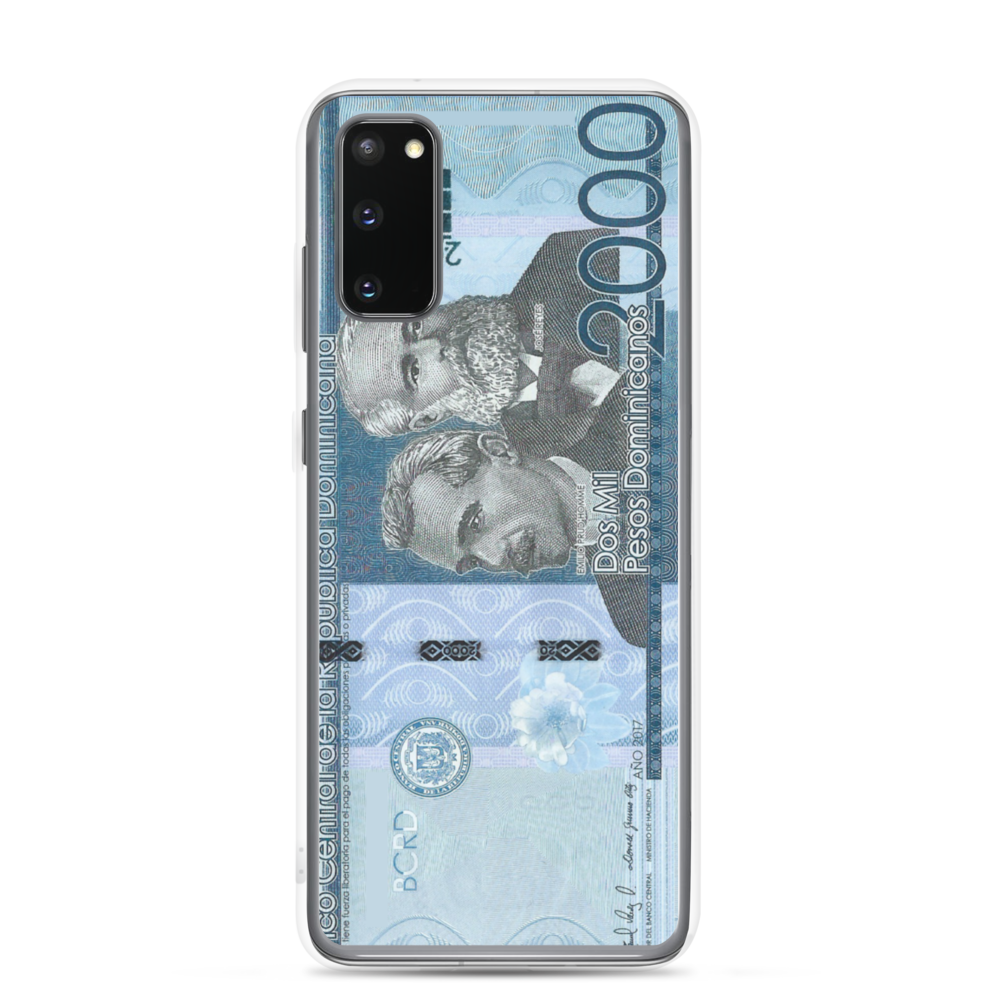 2000 Dominican Pesos Samsung Case  - 2020 - DominicanGirlfriend.com - Frases Dominicanas - República Dominicana Lifestyle Graphic T-Shirts Streetwear & Accessories - New York - Bronx - Washington Heights - Miami - Florida - Boca Chica - USA - Dominican Clothing