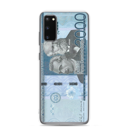 2000 Dominican Pesos Samsung Case  - 2020 - DominicanGirlfriend.com - Frases Dominicanas - República Dominicana Lifestyle Graphic T-Shirts Streetwear & Accessories - New York - Bronx - Washington Heights - Miami - Florida - Boca Chica - USA - Dominican Clothing