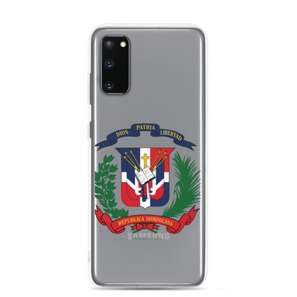 Escudo de la República Dominicana Samsung Case  - 2020 - DominicanGirlfriend.com - Frases Dominicanas - República Dominicana Lifestyle Graphic T-Shirts Streetwear & Accessories - New York - Bronx - Washington Heights - Miami - Florida - Boca Chica - USA - Dominican Clothing