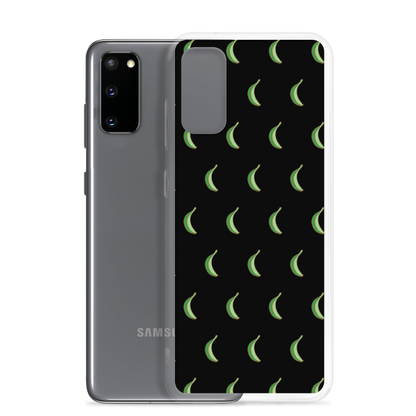 Platano All-Over Samsung Case (Black)  - 2020 - DominicanGirlfriend.com - Frases Dominicanas - República Dominicana Lifestyle Graphic T-Shirts Streetwear & Accessories - New York - Bronx - Washington Heights - Miami - Florida - Boca Chica - USA - Dominican Clothing