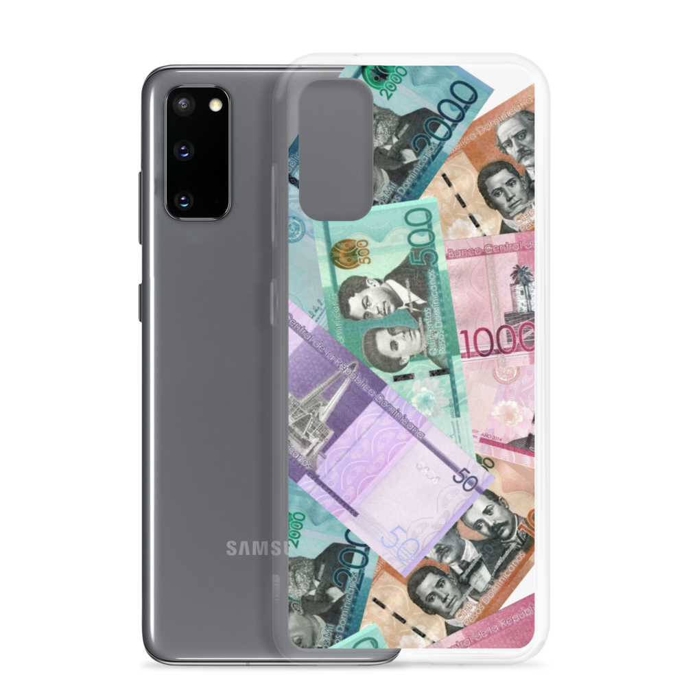 Dominican Pesos Samsung Case  - 2020 - DominicanGirlfriend.com - Frases Dominicanas - República Dominicana Lifestyle Graphic T-Shirts Streetwear & Accessories - New York - Bronx - Washington Heights - Miami - Florida - Boca Chica - USA - Dominican Clothing