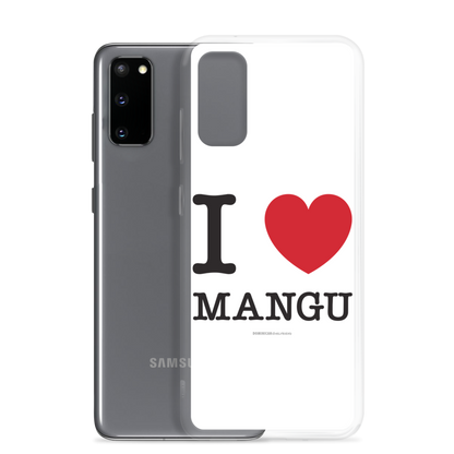 I Love Mangu Samsung Case  - 2020 - DominicanGirlfriend.com - Frases Dominicanas - República Dominicana Lifestyle Graphic T-Shirts Streetwear & Accessories - New York - Bronx - Washington Heights - Miami - Florida - Boca Chica - USA - Dominican Clothing