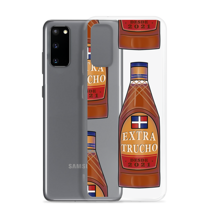Extra Trucho Dominican Rum Samsung Case  - 2020 - DominicanGirlfriend.com - Frases Dominicanas - República Dominicana Lifestyle Graphic T-Shirts Streetwear & Accessories - New York - Bronx - Washington Heights - Miami - Florida - Boca Chica - USA - Dominican Clothing
