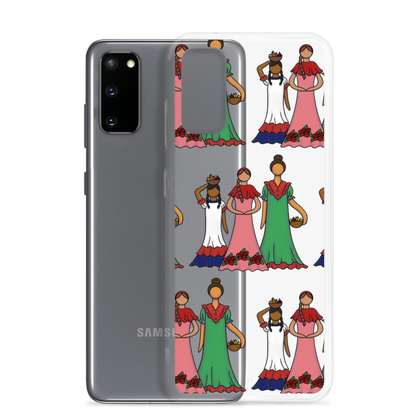 Dominican Faceless Dolls Samsung Case  - 2020 - DominicanGirlfriend.com - Frases Dominicanas - República Dominicana Lifestyle Graphic T-Shirts Streetwear & Accessories - New York - Bronx - Washington Heights - Miami - Florida - Boca Chica - USA - Dominican Clothing
