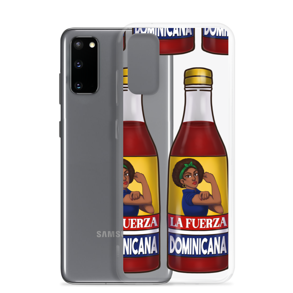 La Fuerza Dominicana Samsung Case  - 2020 - DominicanGirlfriend.com - Frases Dominicanas - República Dominicana Lifestyle Graphic T-Shirts Streetwear & Accessories - New York - Bronx - Washington Heights - Miami - Florida - Boca Chica - USA - Dominican Clothing