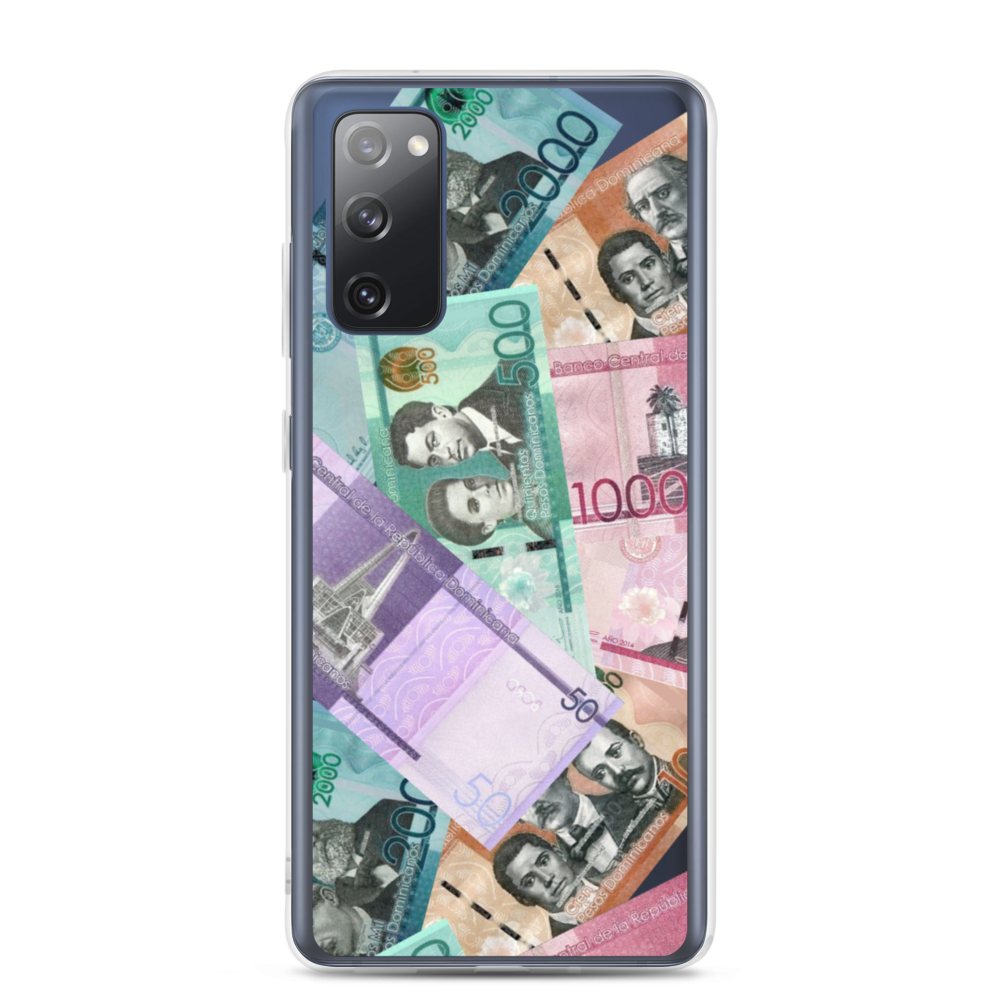 Dominican Pesos Samsung Case  - 2020 - DominicanGirlfriend.com - Frases Dominicanas - República Dominicana Lifestyle Graphic T-Shirts Streetwear & Accessories - New York - Bronx - Washington Heights - Miami - Florida - Boca Chica - USA - Dominican Clothing